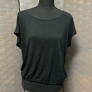 Black open back Banana Republic Shirt M